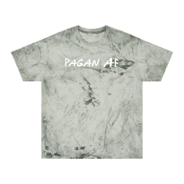 Pagan AF | Wunjo (Joy) & Ansuz (God) | Unisex Color Blast T-Shirt - Image 5