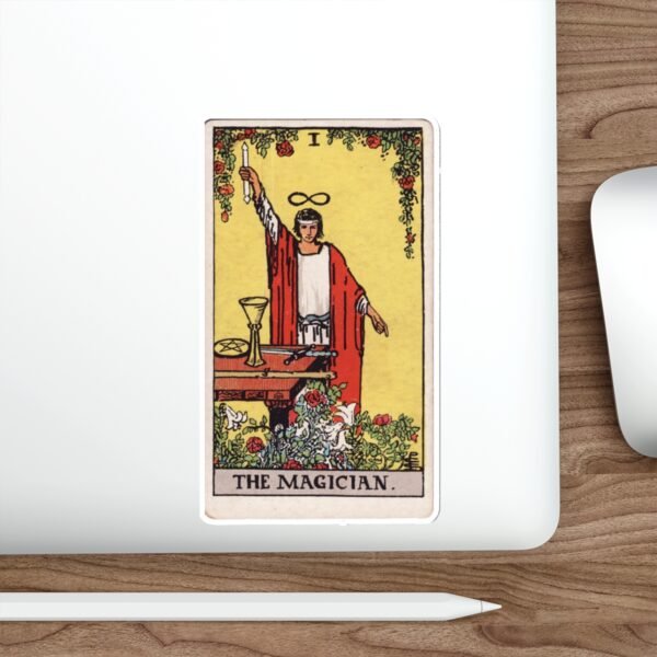 Tarot The Magician Card | Die-Cut Sticker - Image 16