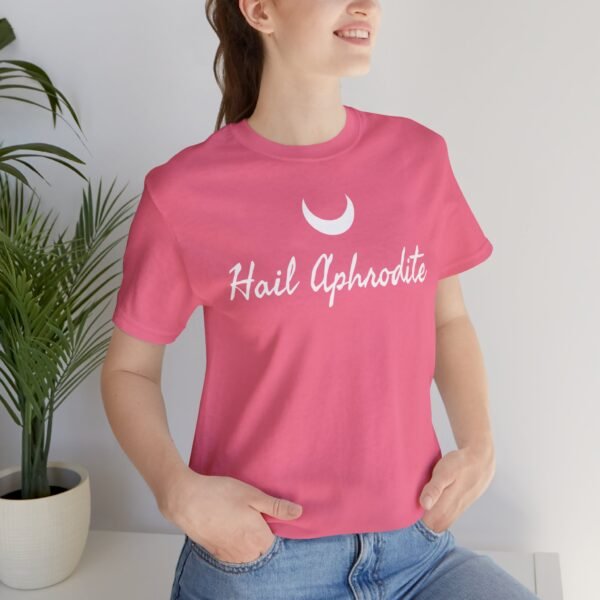 Hail Aphrodite | Unisex Jersey Short Sleeve Tee - Image 256