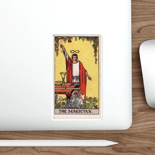 Tarot The Magician Card | Die-Cut Sticker - Image 13