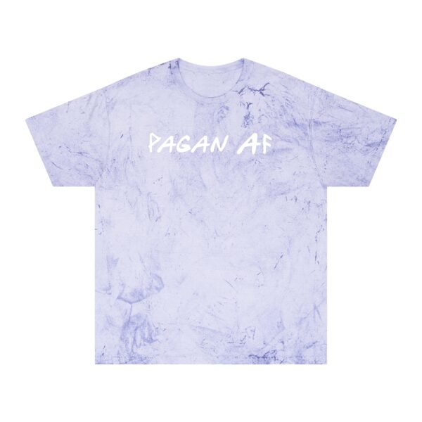 Pagan AF | Wunjo (Joy) & Ansuz (God) | Unisex Color Blast T-Shirt - Image 13