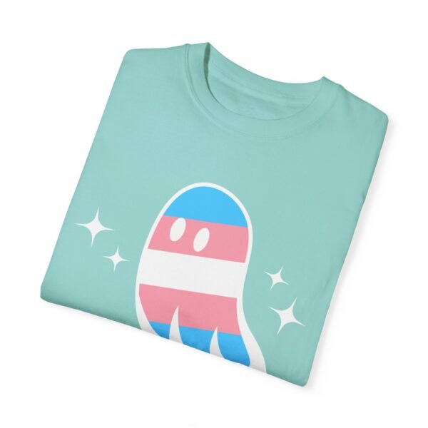 Proud Ghost | June & October Are My Favorite Months | Trans Flag | Unisex Comfort Colors T-shirt - Image 16