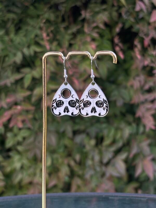 Skull Planchette Earrings