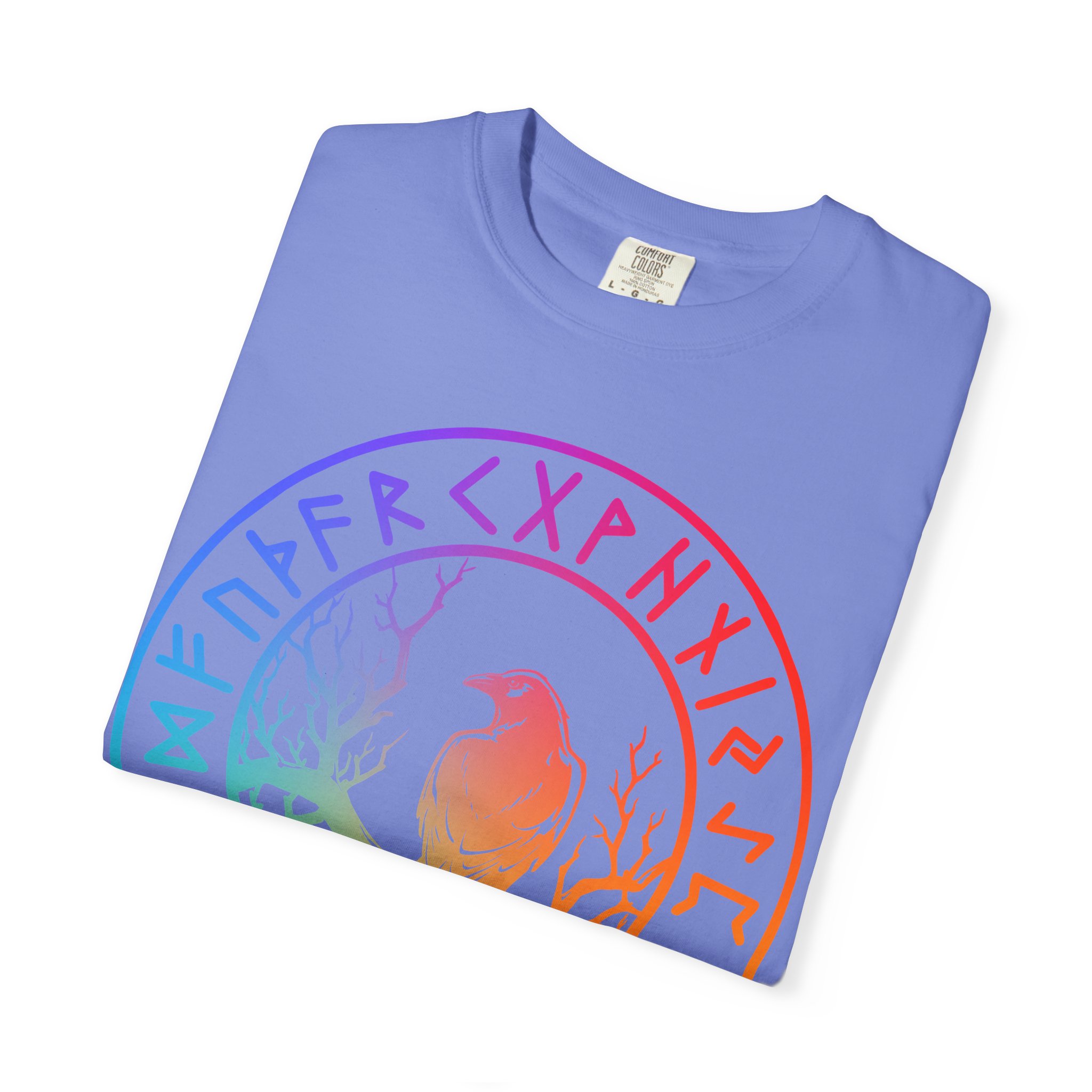 Ravens & Runes | Rainbow Edition | Unisex Comfort Colors T-shirt - Image 11
