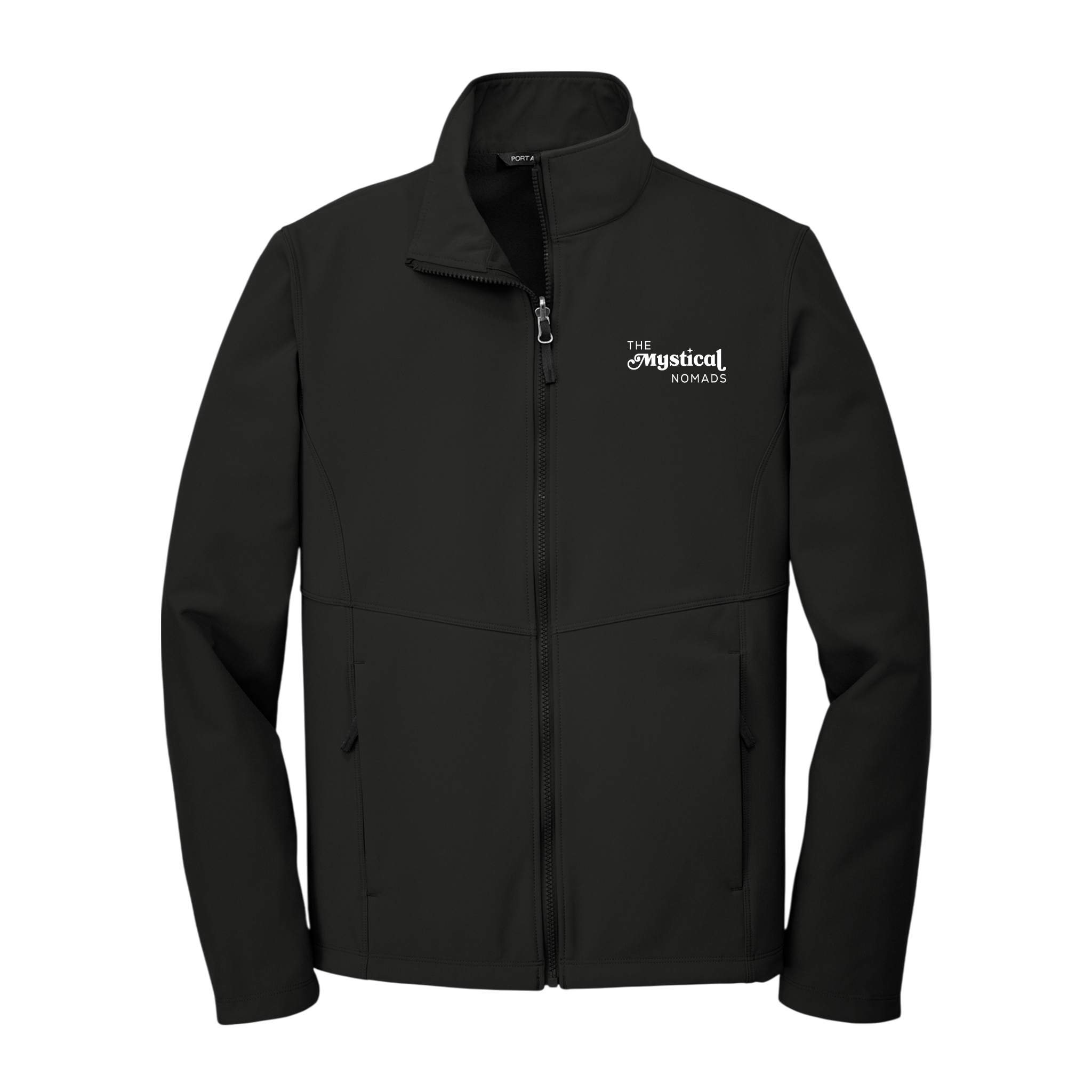 The Mystical Nomads | Port Authority® Embroidered Men's Collective Soft Shell Jacket - Image 4