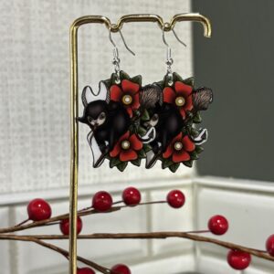 Krampus | Style 1 | Yule Earrings