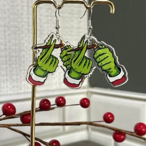 Grinch Blunt | Yule Earrings