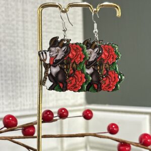Krampus | Style 3 | Yule Earrings