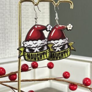 Naughty Santa | Yule Earrings