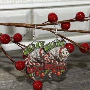 Merry Hissmas | Yule Earrings