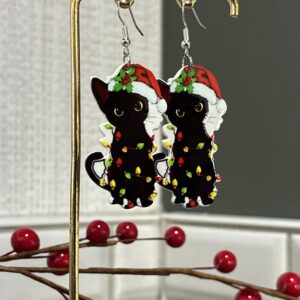 Yule Cat | Yule Earrings