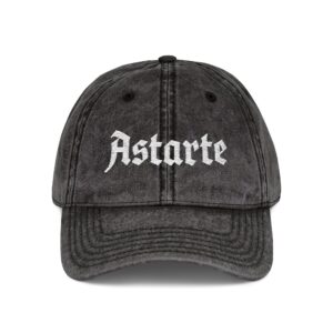 Astarte | Embroidered Vintage Cap