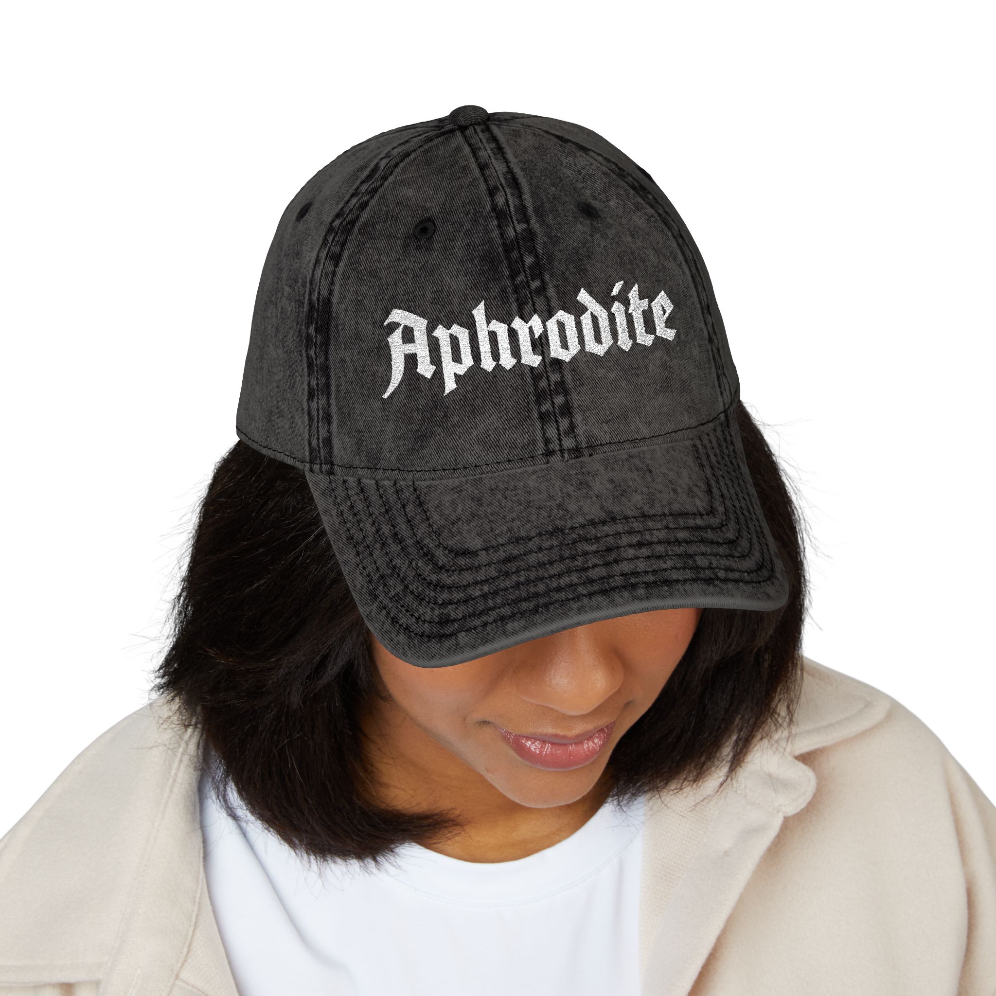 Aphrodite | Embroidered Vintage Cap - Image 3