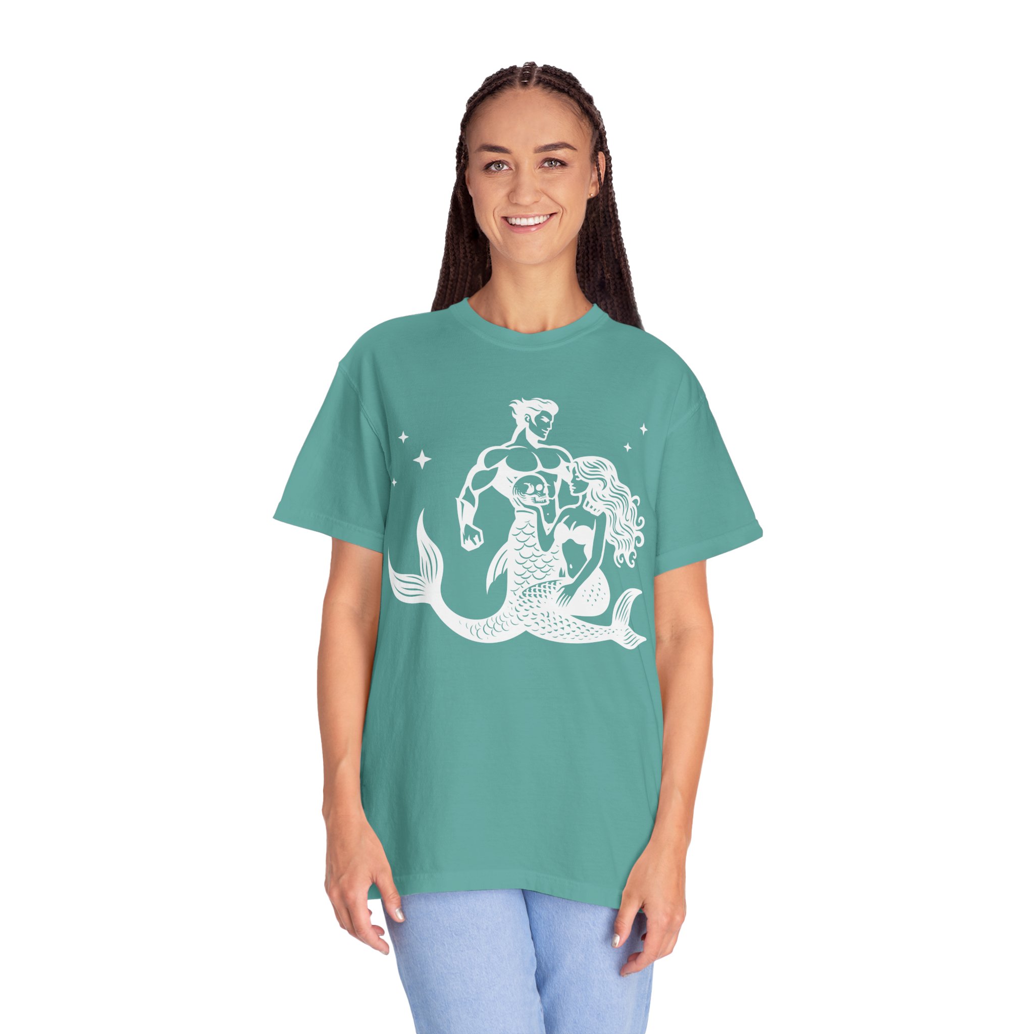 The Mystical Nomads Mer-Couple | Comfort Colors T-Shirt - Image 4