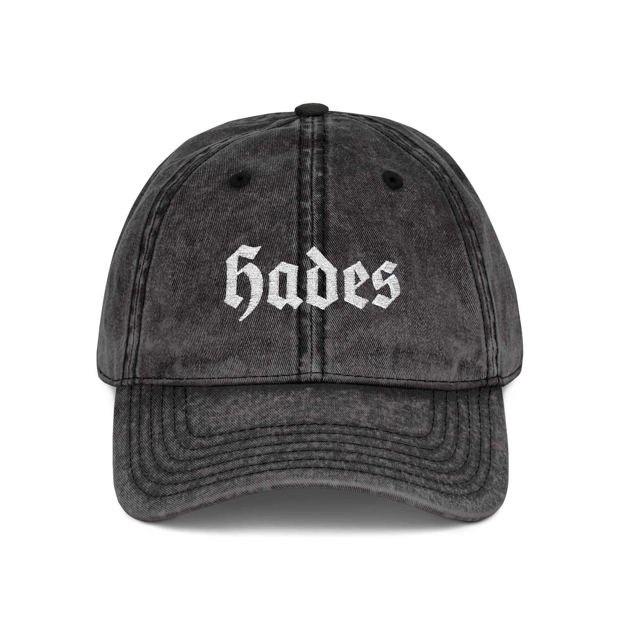 Hades | Embroidered Vintage Cap