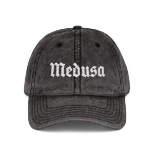 Medusa | Embroidered Vintage Cap