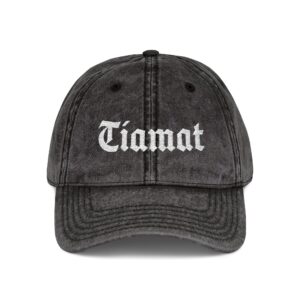 Tiamat | Embroidered Vintage Cap