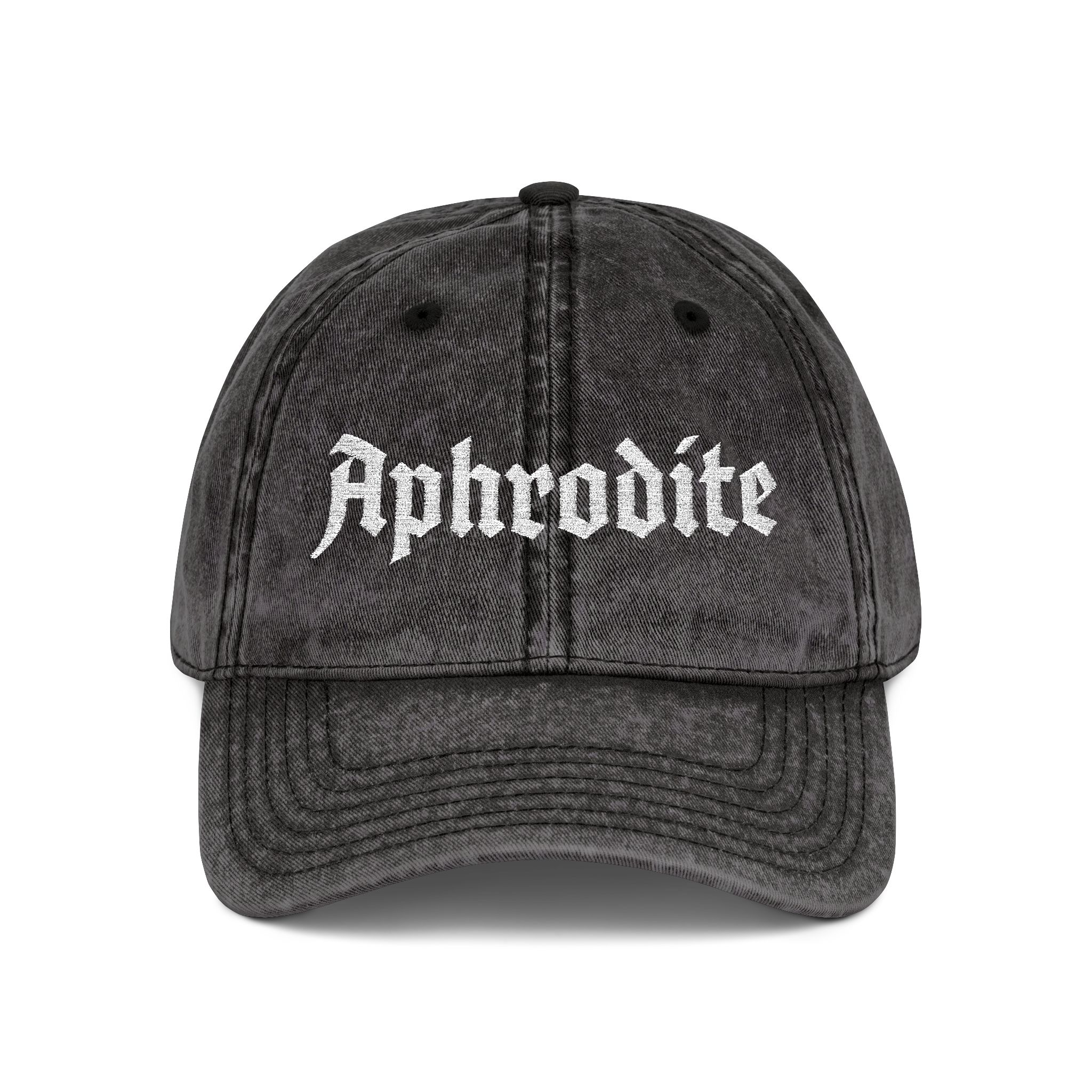 Aphrodite | Embroidered Vintage Cap