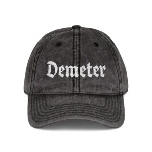 Demeter | Embroidered Vintage Cap