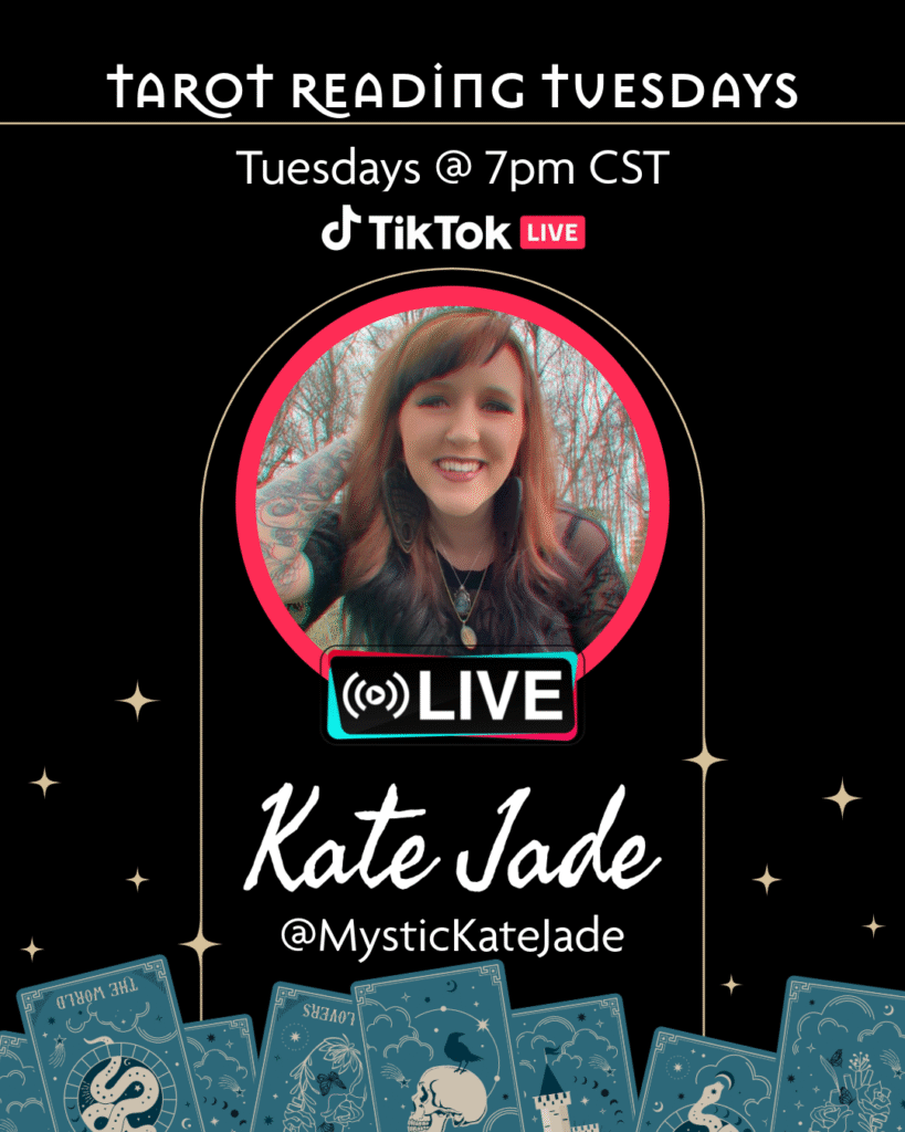 Tarot Tuesdays on TikTok LIVE