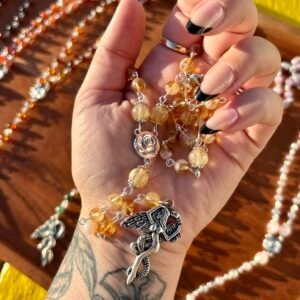 Lilith Goddess Rosary | Citrine