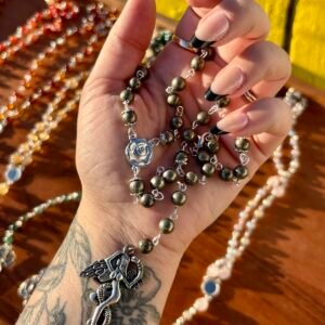 Lilith Goddess Rosary | Pyrite