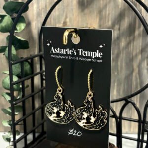 Celestial Cat Earrings
