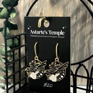 Celestial Raven Earrings
