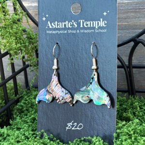 Abalone Mermaid Tail Earrings (Style 1)
